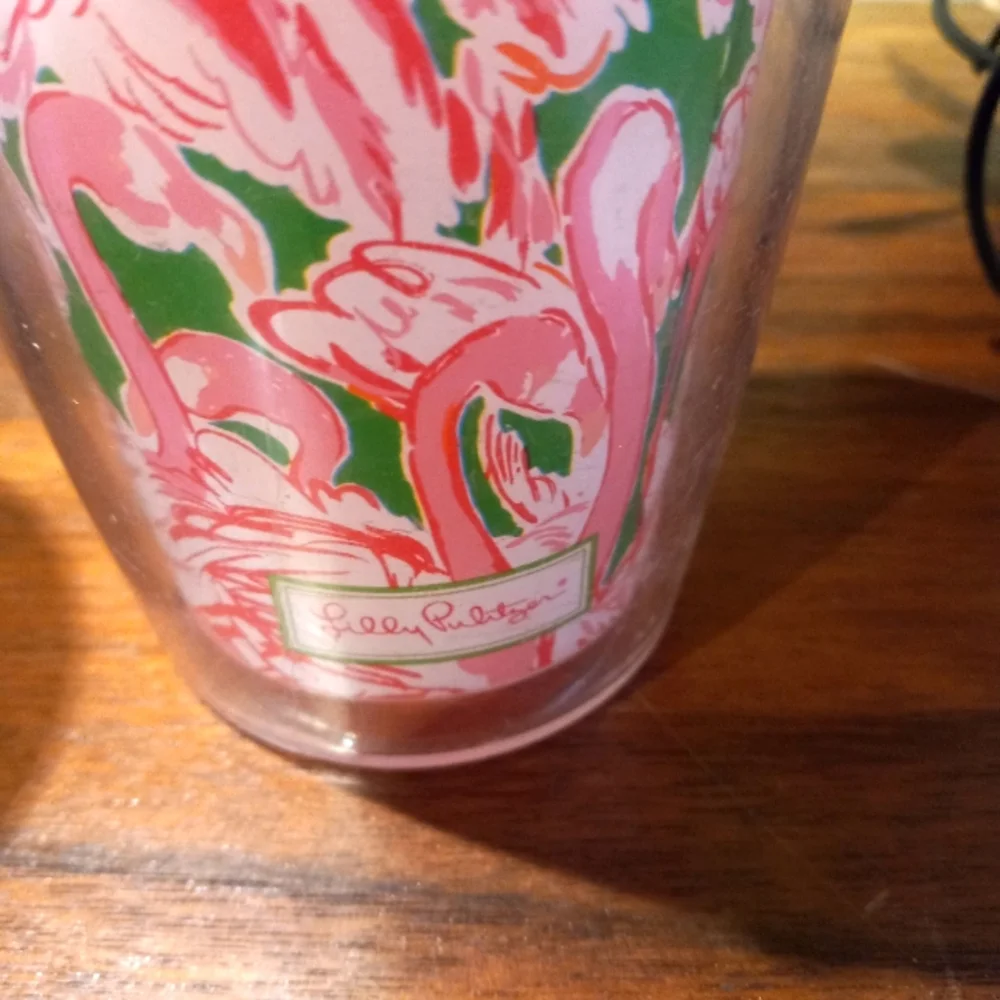 Lilly Pulitzer travel mug coffee wine for 2 - Picture 3 of 10